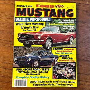 Ford Mustang Value Price Guide 1982